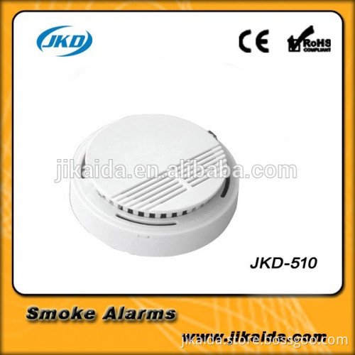 CE approved photoelectric security household smoke alarm detector